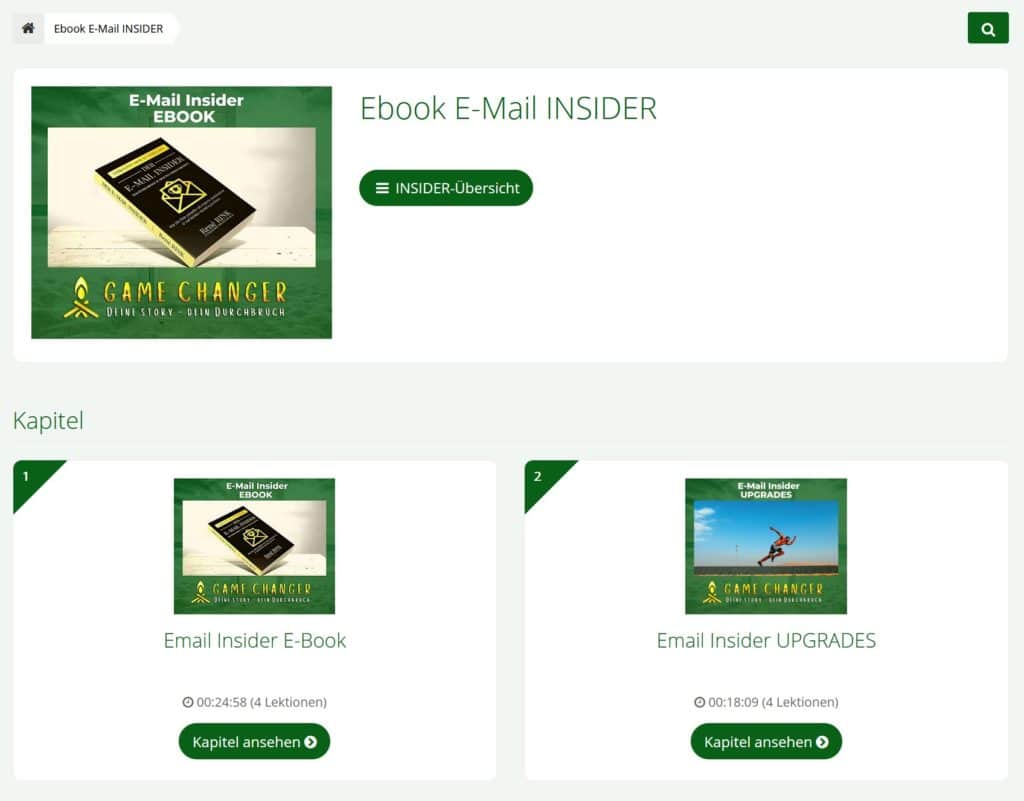 E-Mail-Marketing Bonusinhalte zum Buch - Der E-Mail-Insider