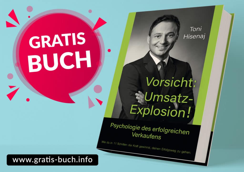 gratis-buch | Vorsicht Umsatz Explosion die Psychologie des erfolgreichen Verkaufens.